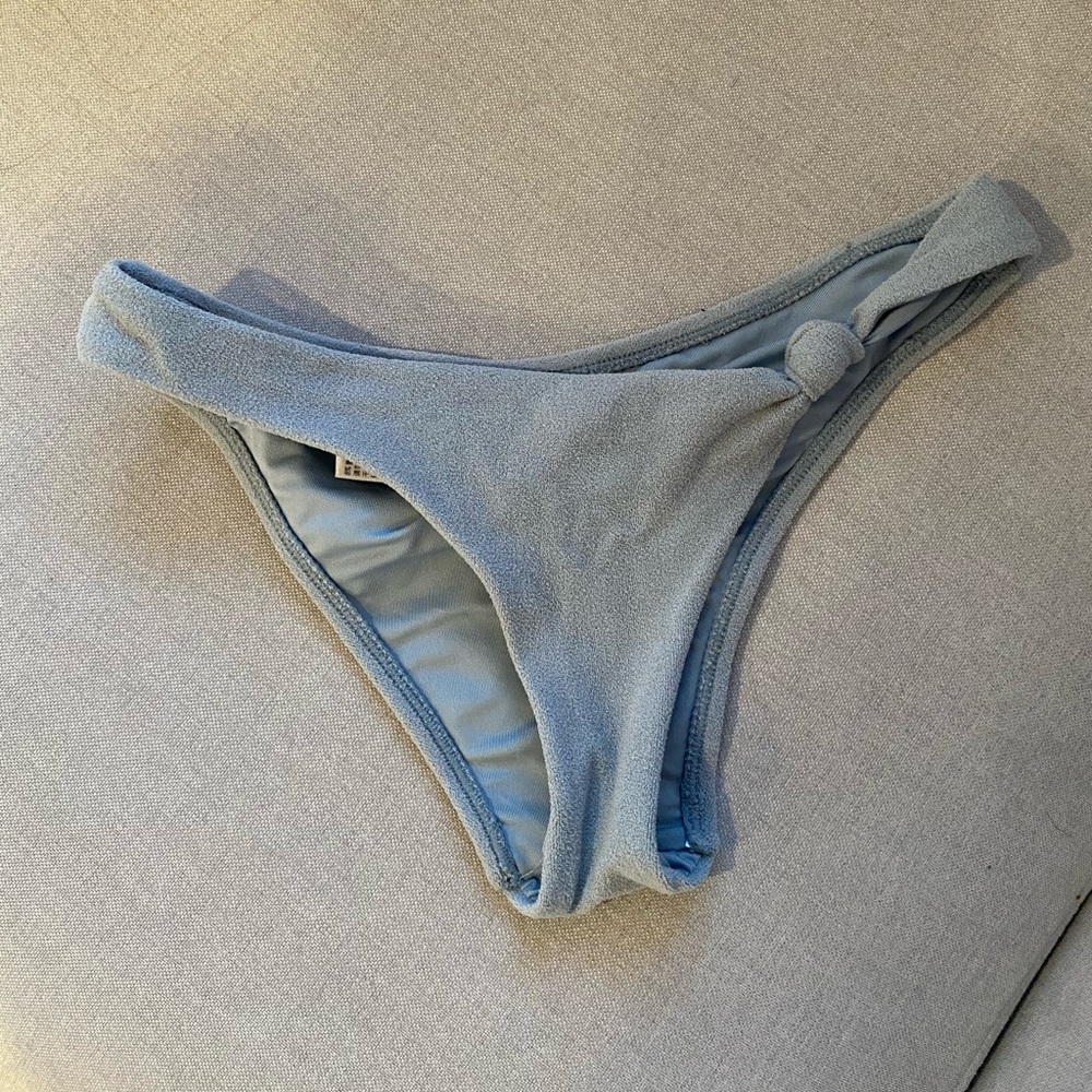 Topshop Blue bikini bottom